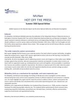 ‘Hot off the Press’: Summer 2026 - Special Edition - MUNet response to the Ockenden Report and the Amos National Maternity and Neonatal Investigation