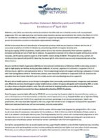 MUNet European Position Statement - Midwifery Units & CoVid-19